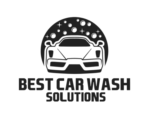 Best Car Wash Solutions Logo Design Template