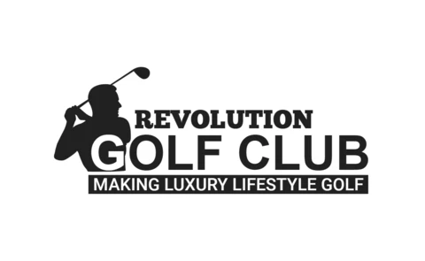 Golf Club Tournament Sports Logo Design Template