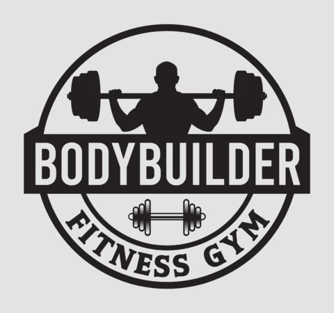 Bodybuilder GYM And Fitness Logo Design Template