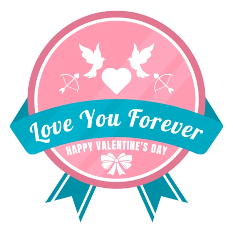 Plantilla de diseño de Feliz San Valentín