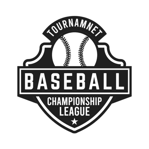 Szablon projektu logo sportowe mistrzostw baseballu