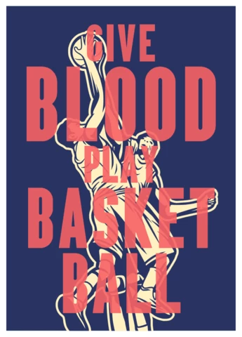 Basketball Quote Poster Design Template