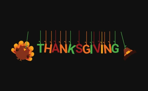 Thanksgiving T-Shirt Design Template