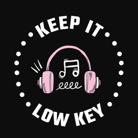 Keeping It Low Key Musician T-Shirt Template