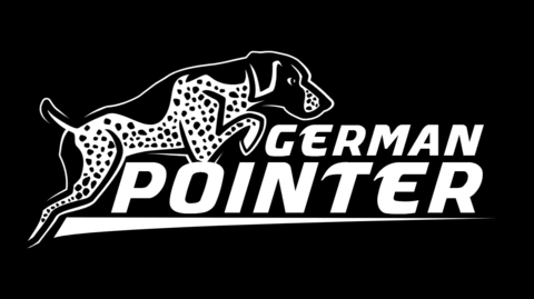 Modèle de logo pour un pointeur allemand