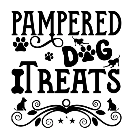 Modèle de t-shirt pour les friandises pour chiens gâtés