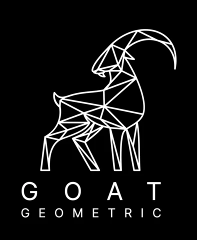 Geometric Goat Logo Design Template