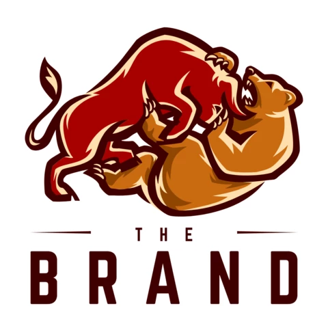 Bull Versus Bear Logo Design Template