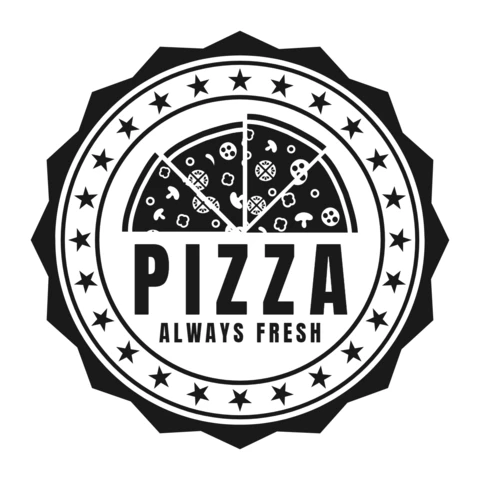 Fresh Pizza Logo Design Template