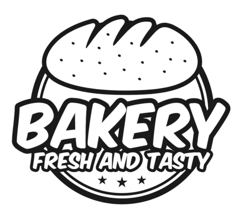 Modèle de logo pour une boulangerie fraîche et savoureuse