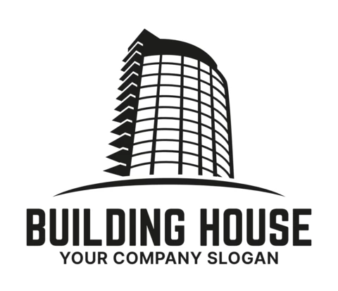 Modèle de logo pour une société immobilière