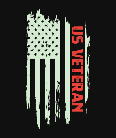 Usa Veteran T-Shirt Design Template