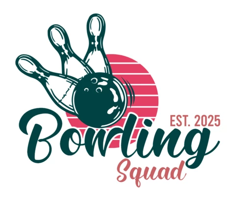 Bowling Squad Logo Design Template