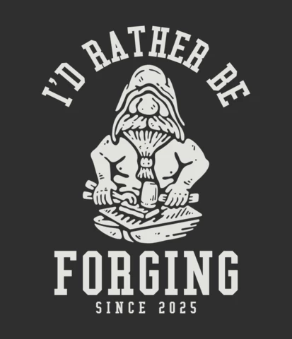Old Man Doing Iron Work Vintage T-shirt Design Template