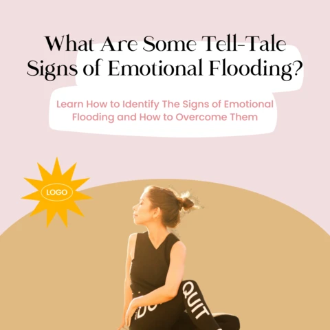 Emotional Flooding Blog Instagram Post Design Template