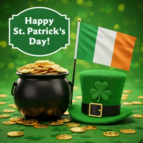 St. Patrick's Day Celebration Template Design for Festive Events