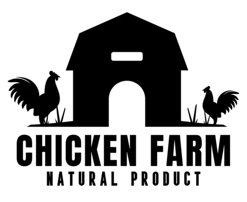 Farm Fresh Organic Product Logo Design Template