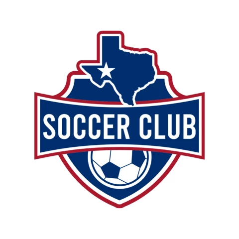 Modelo de design de logotipo esportivo de campeonato de clube de futebol