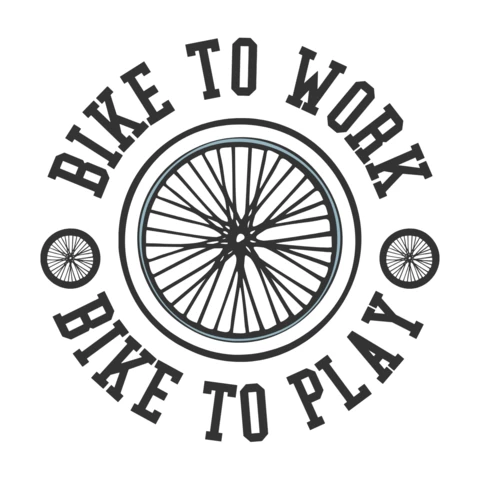 Modèle de conception de t-shirt vintage de roues de vélo