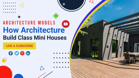 Szablon projektu miniatury kanału youtube w architekturze