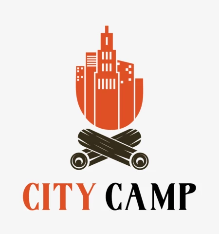 City Camp Logo Design Template