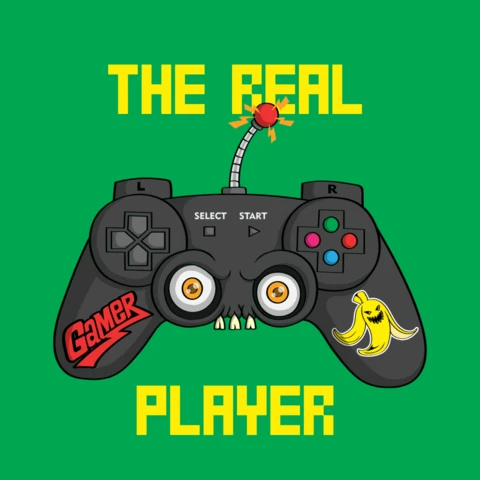 Gaming Controller Design Template for Gamers Merchandising
