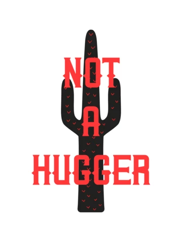 Le t-shirt "Anti valentine not a hugger" (pas de câlins) est un modèle