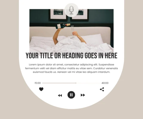 Modern Lifestyle Podcast Template Engaging Content Layout