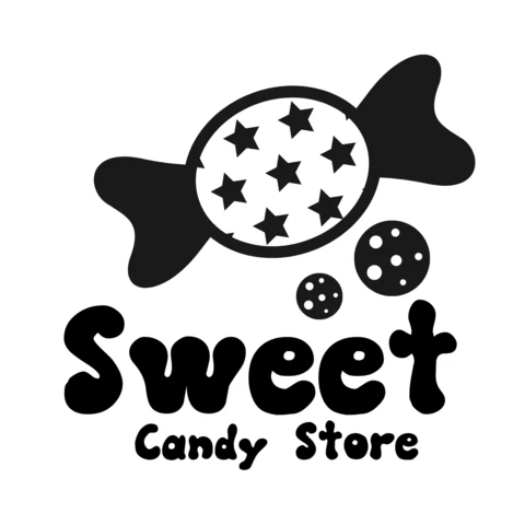Logotipo de loja de doces
