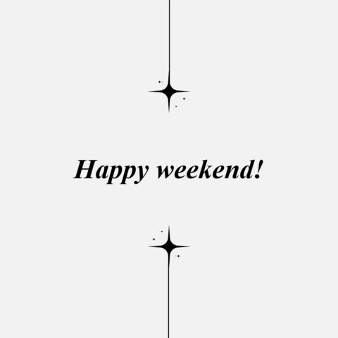Happy Weekend Instagram Post Design Template
