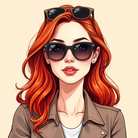 Chic Fashion Illustration Design Template for Creative Projects