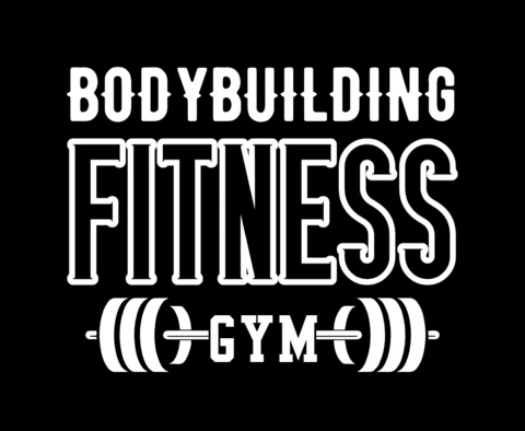 Bodybuilding Fitness Gym T-shirt Design Template