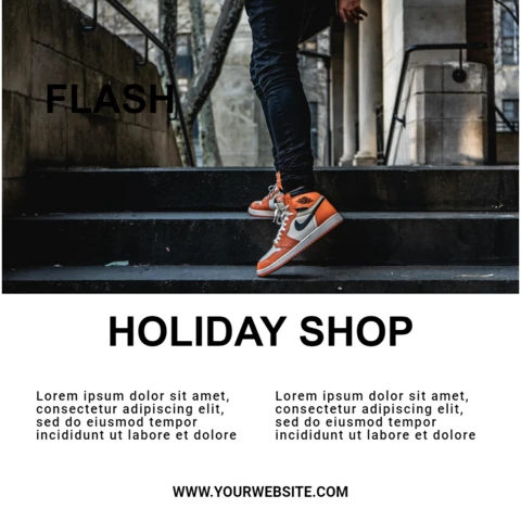 Modern And Minimalist Fashion Instagram Post Design Template