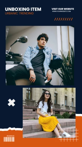 Urbanic Trending Fashion Social Media Story Design Template