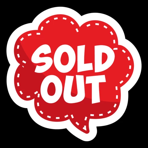 Sold Out Label Design Template