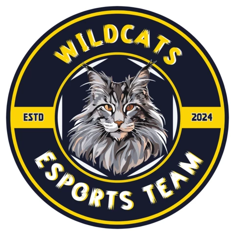 Simple Modern Wild Cat Sport Team Logo