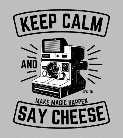 Keep calm and make magic plantilla de diseño de camisetas