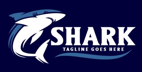 Shark Logo Design Template