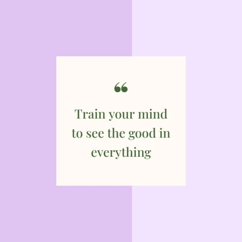 Train je geest motiverende quote instagram post ontwerp sjabloon