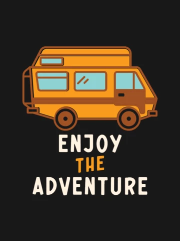 Road Trip Adventure T-shirt Template Design