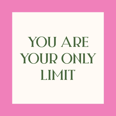 Your Are Only Your Limit Instagram Post Design Template