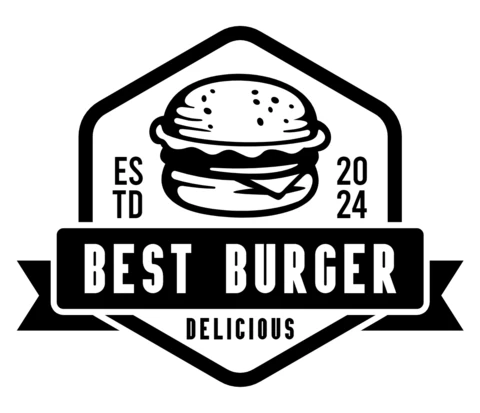 Burger Shop Logo Design Template
