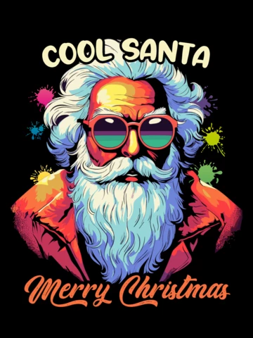 Tshirt cool du Père Noël