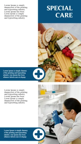 Medical Center Promotional Instagram Story Post Design Template