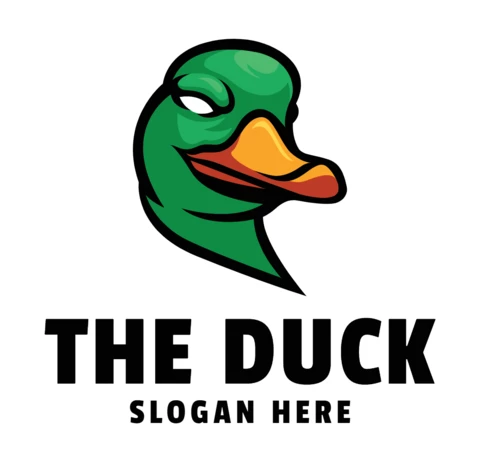 Duck Logo Design Template