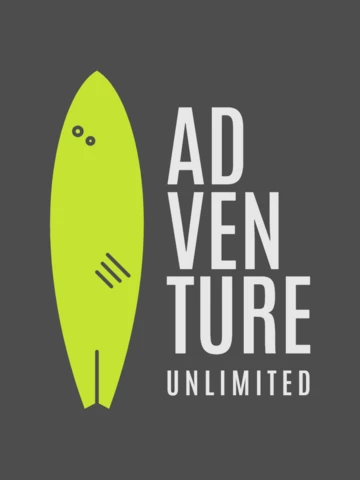 Design de modelo de camiseta de aventura de surfe no verão