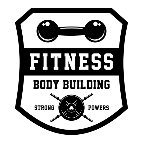 Plantilla de diseño de logotipo de club de fitness