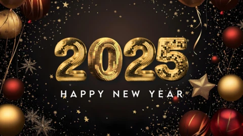 Luxury New Year Celebration Design Template