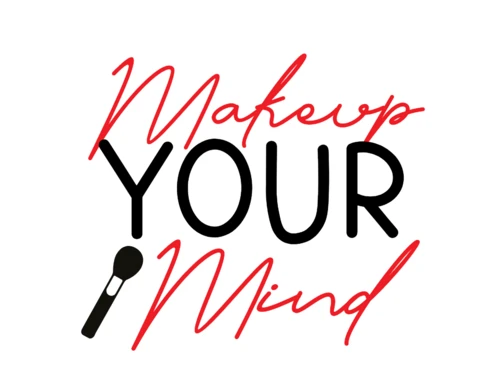 Makeup your mind t-shirt design vorlage