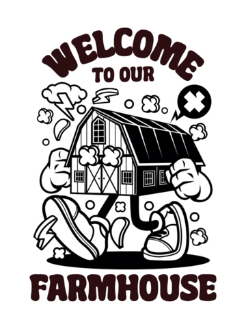 Bienvenue sur notre modèle de conception de t-shirt de ferme